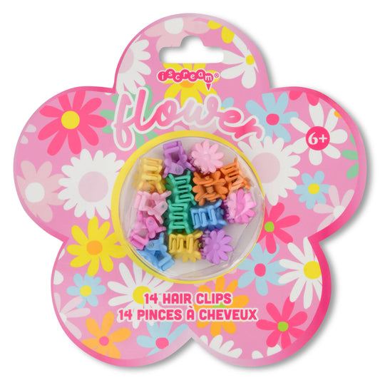 FLOWER POWER HAIR CLIPS