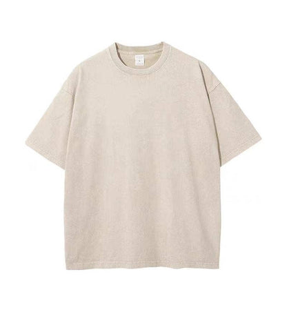 Vintage Washed Cotton Oversized T-Shirt
