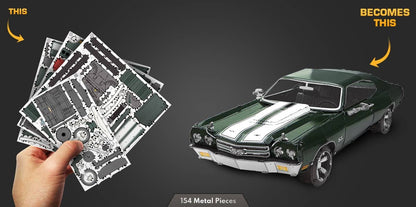 1970 Chevy Chevelle Metal Earth Model Kit