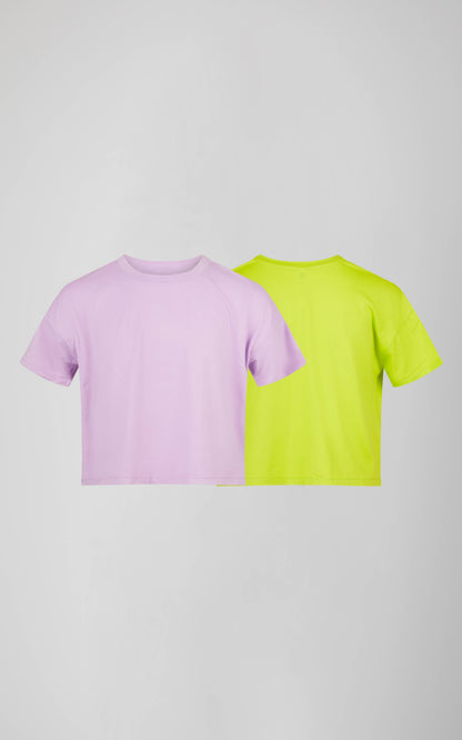 Youth Super Soft Deluxe Boxy Short Sleeve T-Shirts 2 Pack