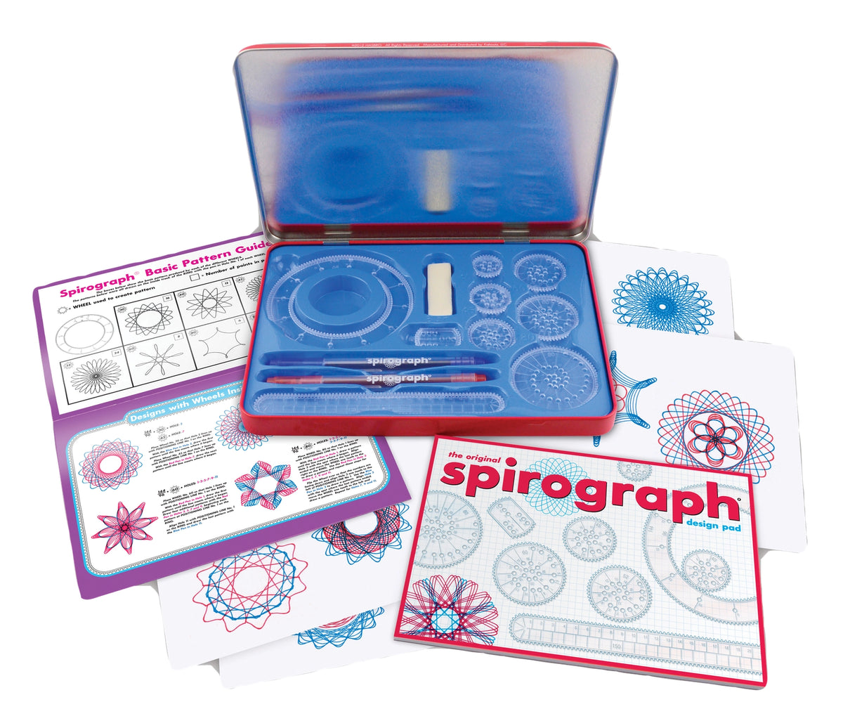 Spirograph Design Set Collectors Tin