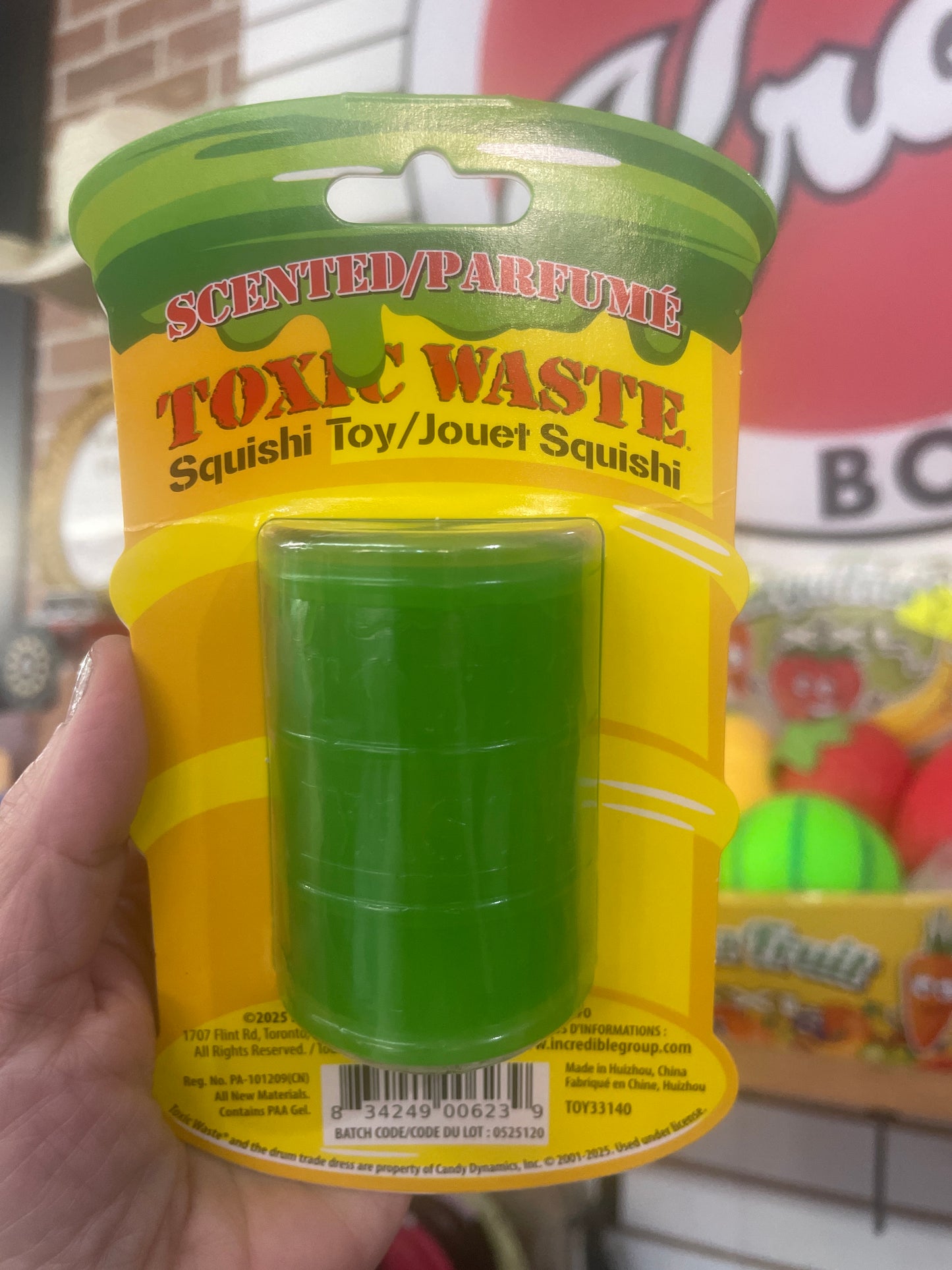 Toxic Waste Squishy