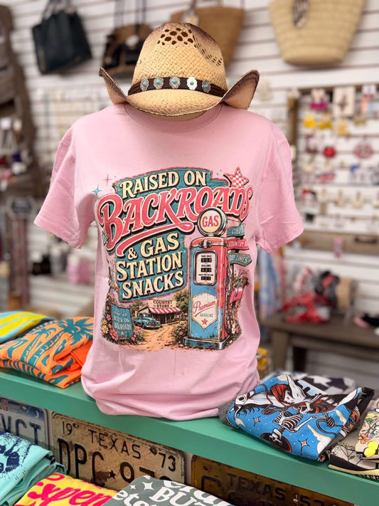 Backroads and Gas Station Snacks Krazy Deal Tee