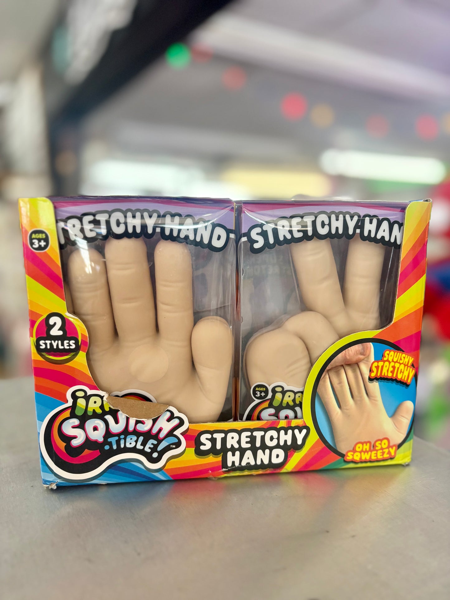 Jumbo 5" Squishy Scented Hand