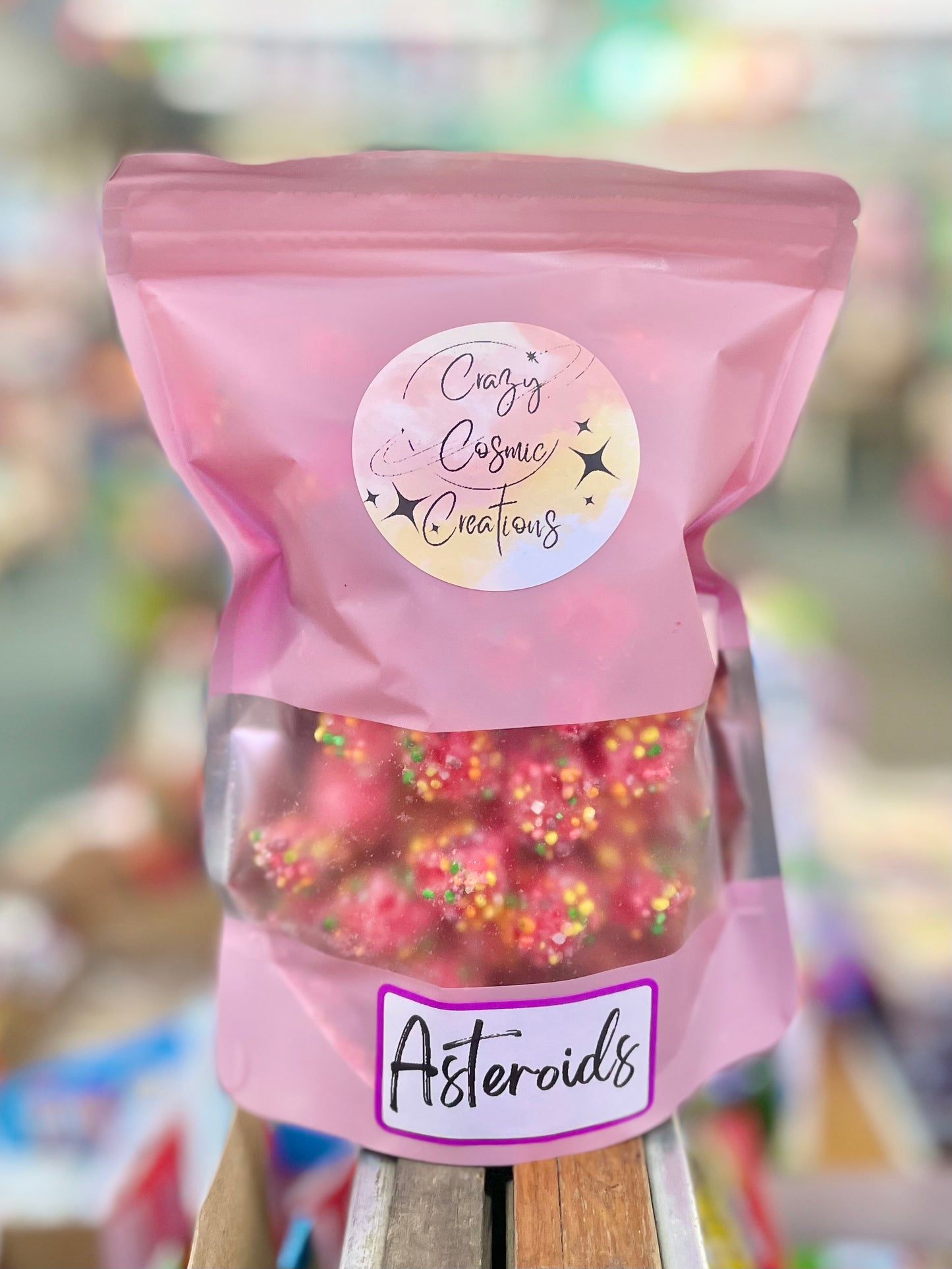 Asteroids Nerds Clusters Freeze Dried Candy