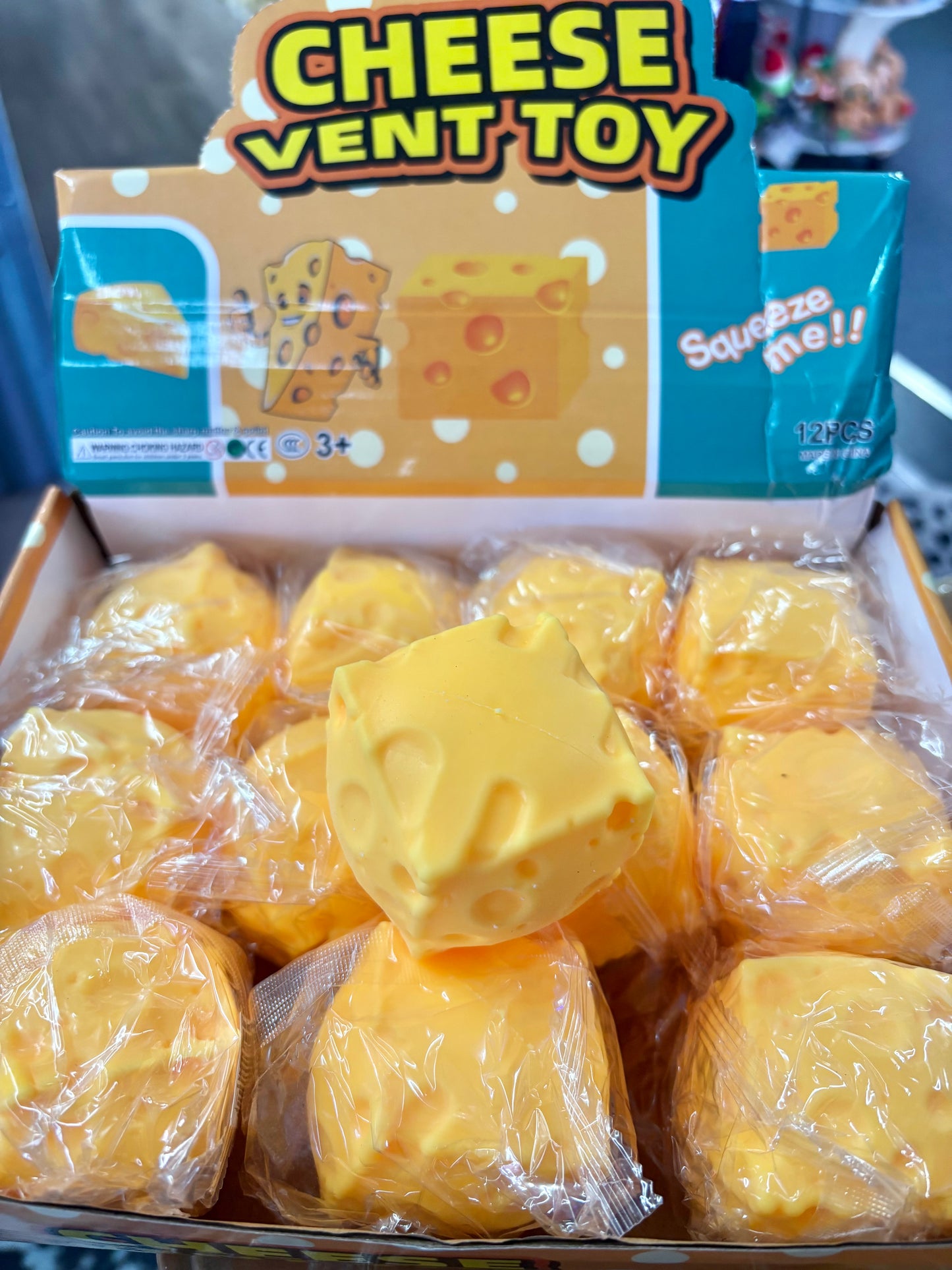 Cheese Vent Toy