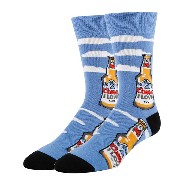 Of Coors I Love You Crew Socks