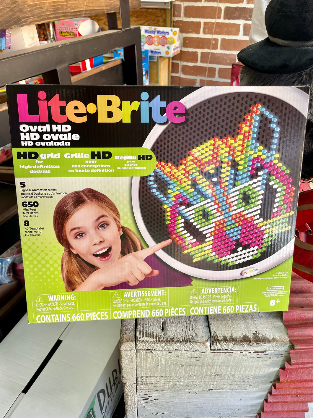Lite Brite Oval