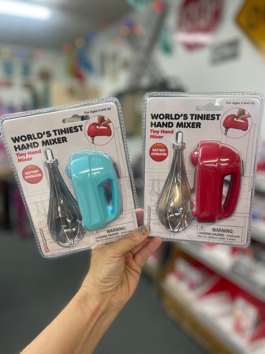 World’s Tiniest Hand Mixer