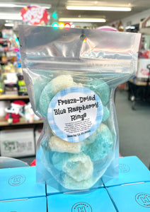 Blue Raspberry Freeze Dried Rings