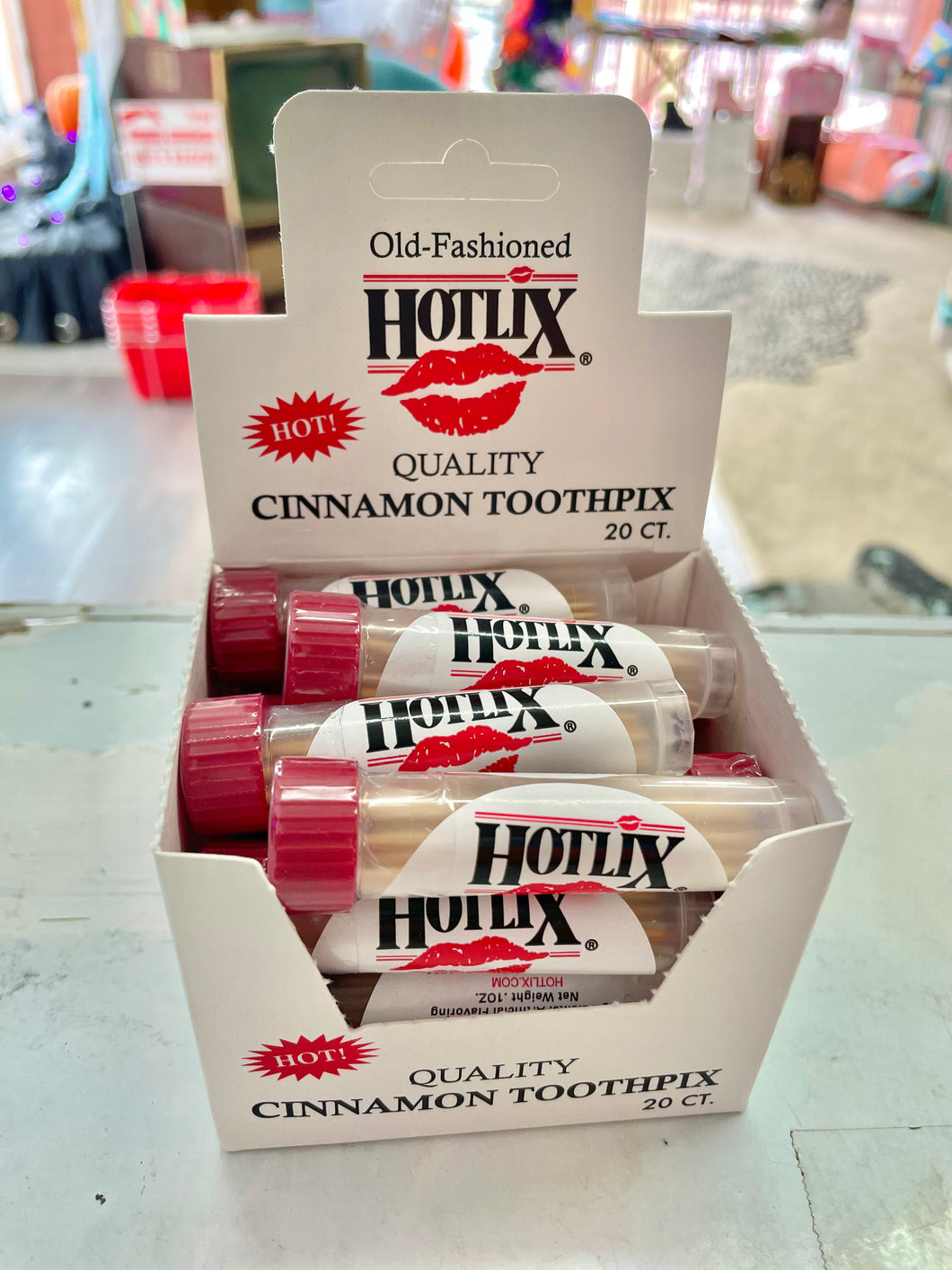 Old-Fashioned Hotlix Cinnamon Toothpicks