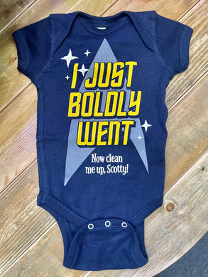 I Just Went Boldy Onsie