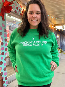 Rockin' Around Mineral Wells Crewneck Sweatshirt