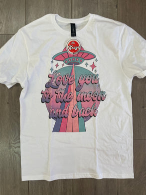 Love You to the Moon Tee
