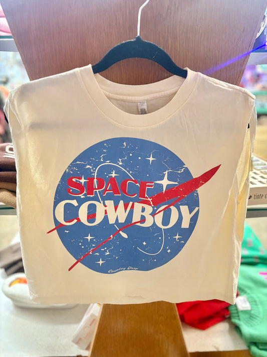 Space Cowboy Boxy Muscle Tee