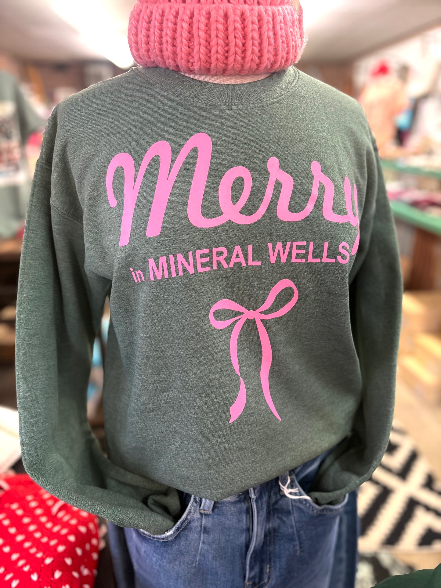 "Merry in Mineral Wells" Sweatshirt