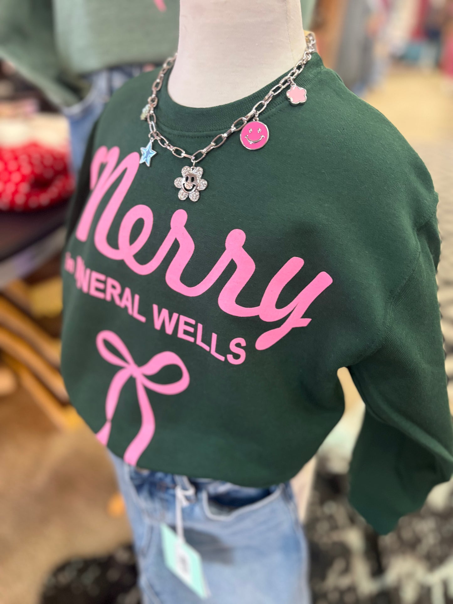 Youth "Merry in Mineral Wells" Sweatshirt
