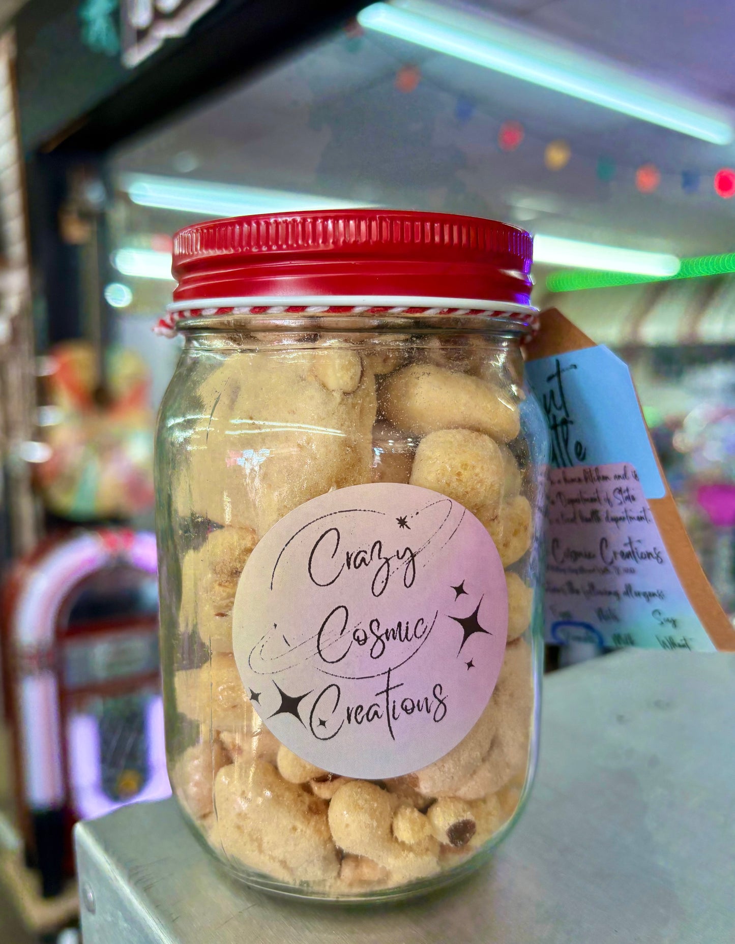 Peanut Brittle Freeze Dried