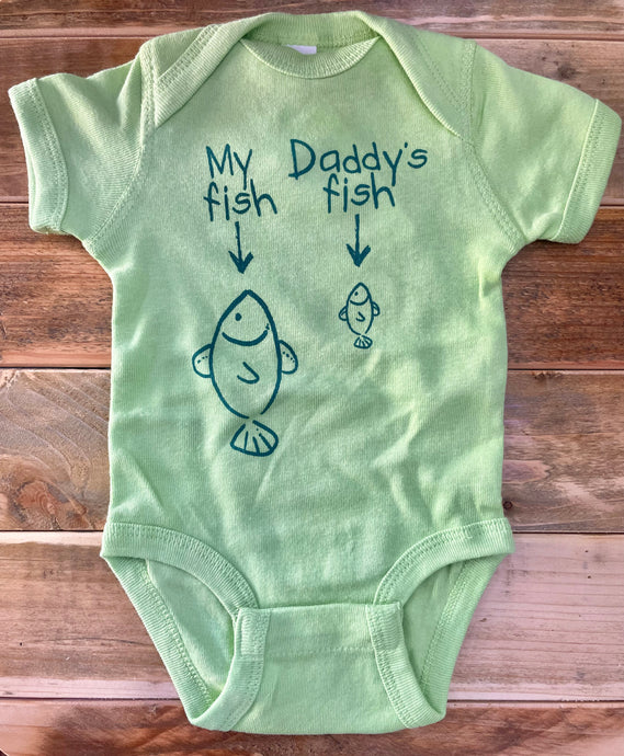 My Fish Daddy's Fish Onsie