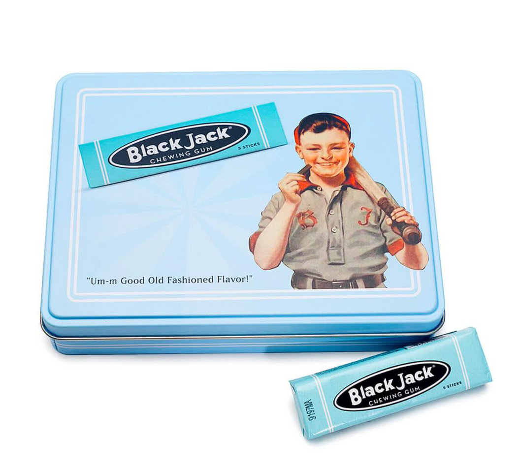 Black Jack Vintage Gum Tin- 10 pack