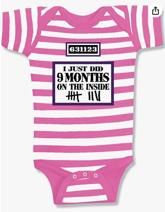 9 Months Inside Onsie