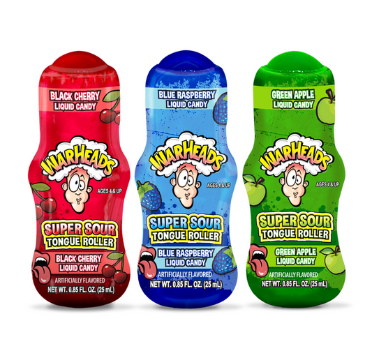Warheads Super Sour Tongue Rollers