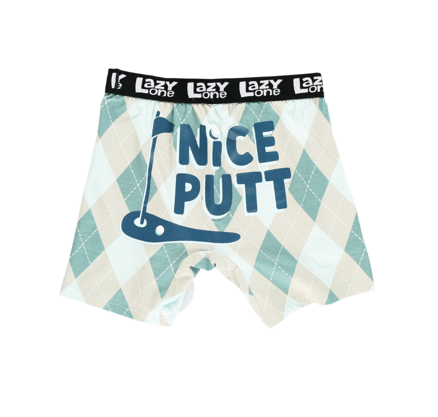Nice Putt Men's Funny Boxer Brief