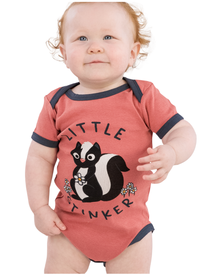 Little Stinker Infant Skunk Onesie Creeper