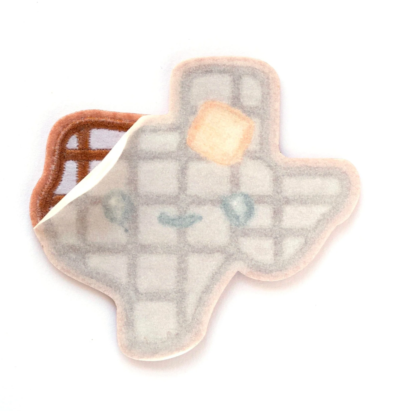 Texas Waffle Fuzzy Patch