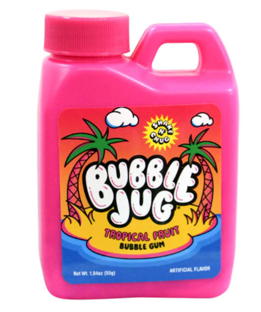Bubble Jug Tropical Fruit Bubble Gum