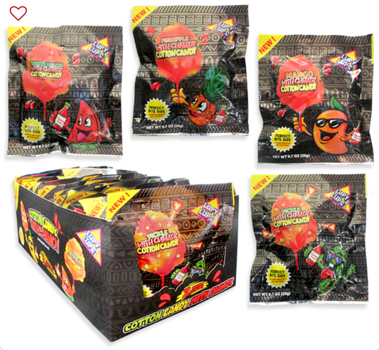 Lupy Lups Chamoy Cotton Candy Minis