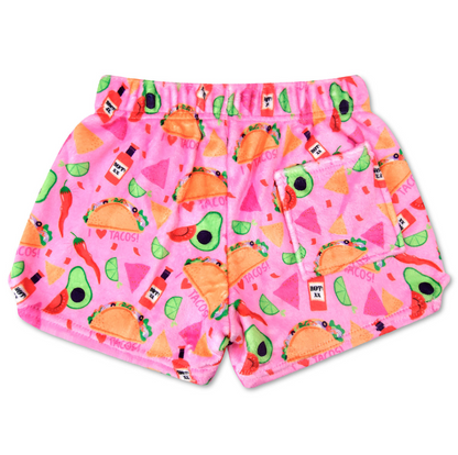 Taco Love Plush Shorts
