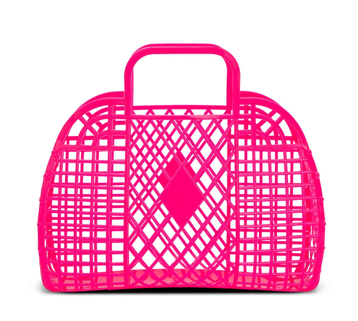 Mini Neon Pink Jelly Bag