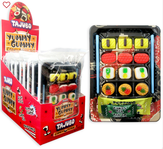 Tajubo Sushi Gummy Candy Display