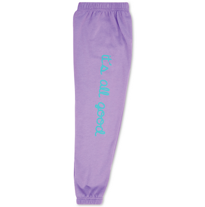 All Good Vivid Violet Basic Sweatpants