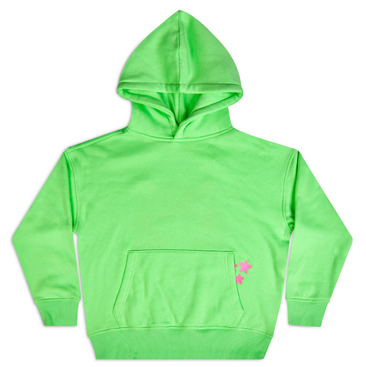 Apple Green Tiger Hoodie Sweatshirt