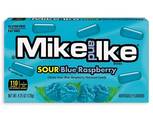 Mike and Ike Blue Raspberry Theater Box