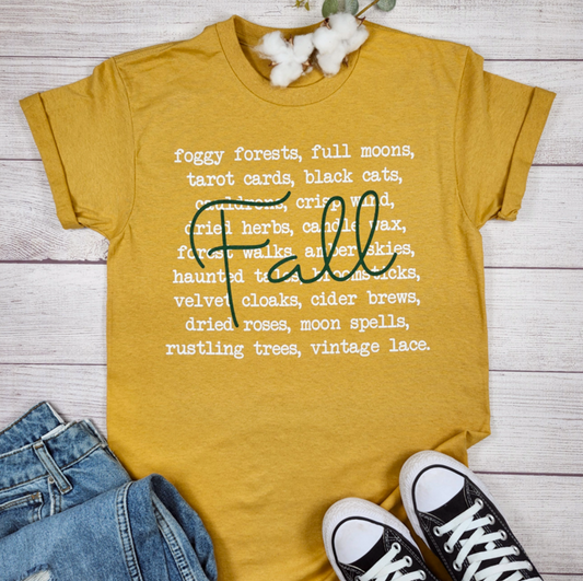 Fall List Tee