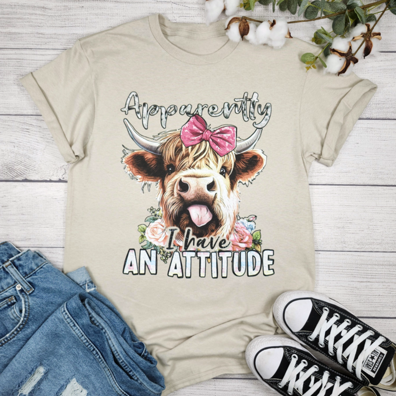 Apparently I Have an Attitude Tee