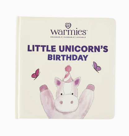 Little Unicorn's Birthday Warmies Book