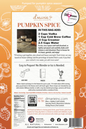 Pumpkin Spice Cocktail Slush Mix