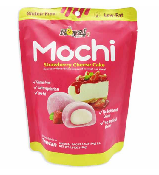 Royal Family Strawberry Cheescake Mochi Peg Bag