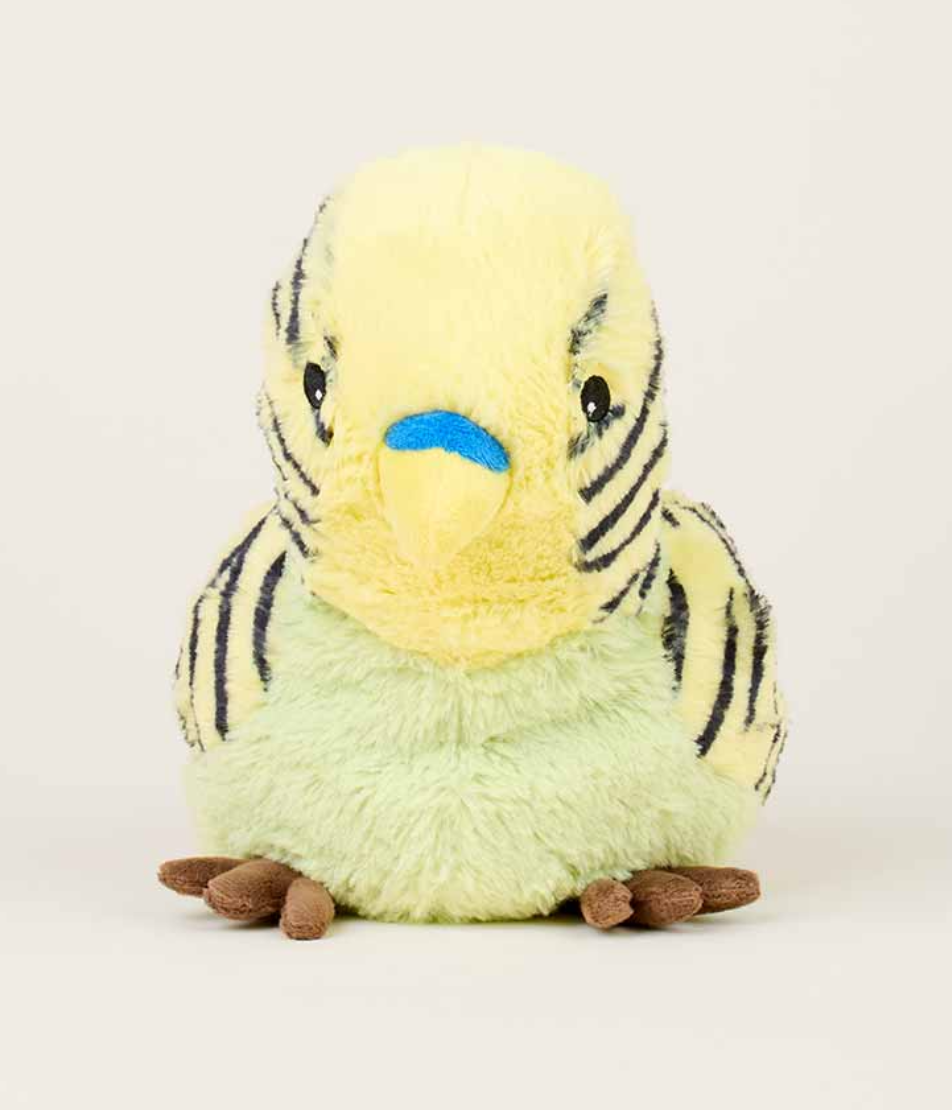 Green Parakeet Warmies