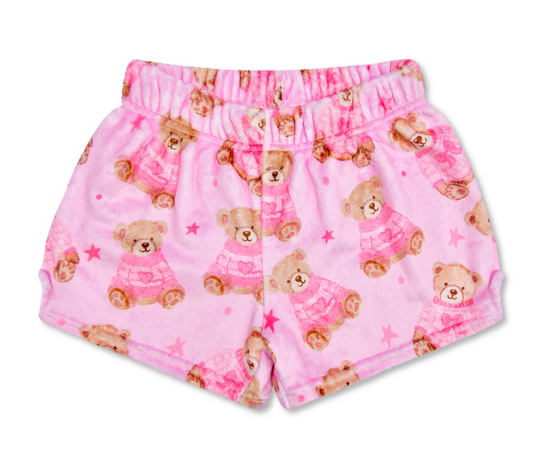Beary Cute Plush Shorts