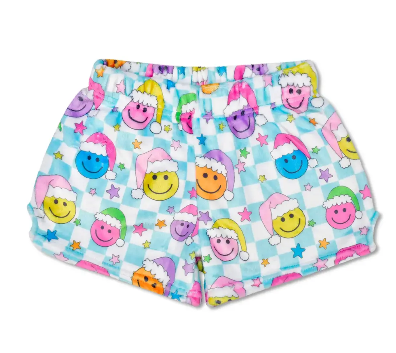 Happy Santa Plush Shorts