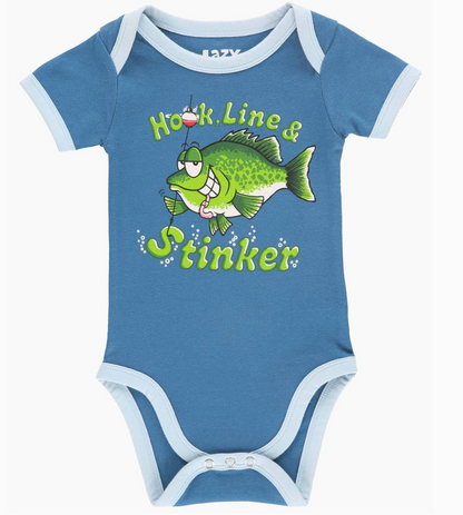 Hook, Line, & Stinker Infant Onesie