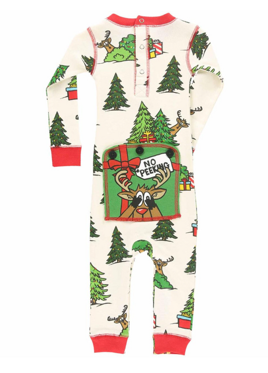 No Peeking Red Infant Flapjack