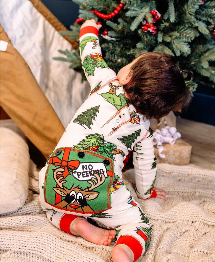 No Peeking Red Infant Flapjack