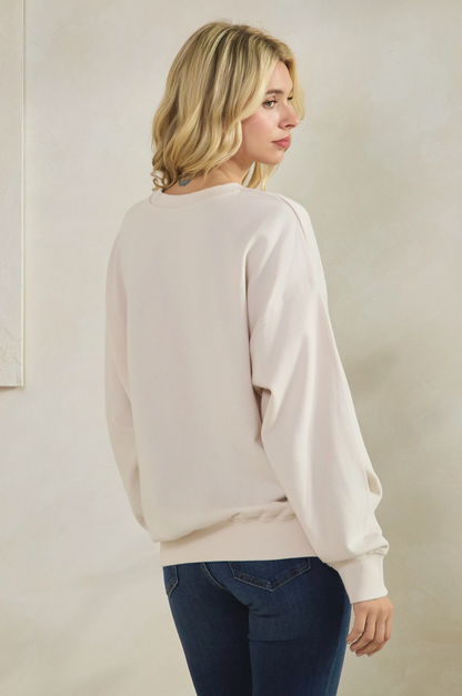 Merrier with A Martini, Graphic Sweatshirt