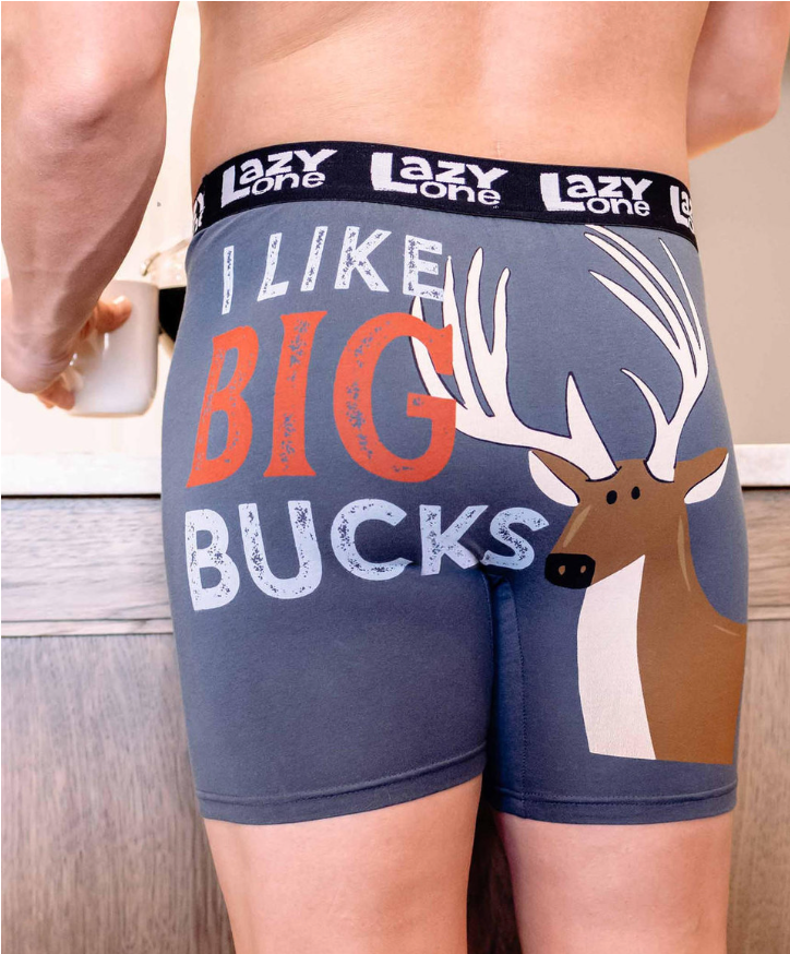 Big Bucks Men's Boxer Briefs